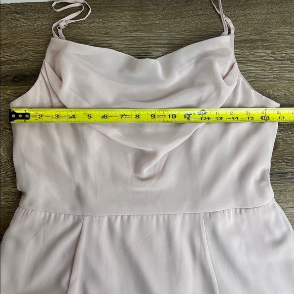 Celebrate DB Studio Dusty Pink Cowl Neck Maxi Dress – Size 12 - Picture 13 of 15